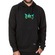 Blusão de Moletom Hurley Canguru Stronger - Masculino PRETO