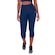 Calça Legging Sandy Fitness Corsário Atletic - Feminina AZUL ESCURO