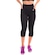 Calça Legging Sandy Fitness Corsário Run - Feminina PRETO
