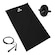 Kit Muvin com Colchonete D18 + Corda de Pular + Roda Abdominal PRETO/AMARELO