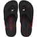 Chinelo Kenner NK6 - Masculino PRETO/VERMELHO