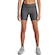 Shorts Under Armour HeatGear Mid Rise - Feminino CINZA