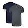 Kit de Camisetas Penalty X Plus Size com 2 Unidades - Masculina AZUL ESC/CINZA ESC