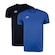 Kit de Camisetas Penalty X Plus Size com 2 Unidades - Masculina AZUL/PRETO