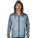 Jaqueta Corta Vento com Capuz WSS Light Cat - Masculina CINZA