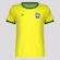 Camiseta Placar Brasil Brasão - Infantil AMARELO