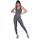 Macacão Fitness Vekyo sem Bojo Liso Suplex - Feminino CINZA