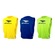 Kit de Coletes Penalty com 3 unidades - Infantil AZUL/AMARELO
