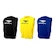 Kit de Coletes Penalty com 3 unidades - Infantil PRETO/AMARELO