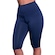 Bermuda Vekyo Longa Suplex Liso - Feminina AZUL ESCURO