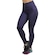Calça Legging Vekyo Lisa Cós Alto Cintura Alta - Feminina AZUL ESCURO