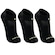 Kit de Meias Cano Curto Lupo Dry Tech Performance com 3 Pares - Adulto PRETO