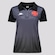 Camisa Polo Kappa Vasco Supporter 1898 - Feminina PRETO
