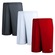 Calção Penalty X - 3 Unidades - Masculino BRANCO/VERMELHO