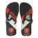 Chinelo Flamengo Raça Rubro - Masculino PRETO/VERMELHO