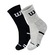 Kit de Meias Cano Alto Wilson B2412408PTCZ com 2 Pares - 39 ao 44 - Adulto PRETO/CINZA