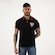 Camisa Polo Futfanatics São Paulo Stripe - Masculina PRETO