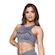 Top Fitness AVA Fitness Wear Suplex Poliamida Mescla Silk AVA - Adulto CINZA