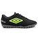 Chuteira Society Umbro Neo Striker TF - Adulto PRETO/AMARELO