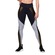 Calça Legging AVA Fitness Wear Suplex Poliamida Com Recorte - Feminina PRETO/VERDE