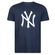 Camiseta New Era Masculina New York Yankees Basic Essentials AZUL ESCURO