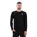 Camiseta Esporte Legal Manga Longa Lisa - Masculina PRETO