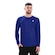 Camiseta Esporte Legal Manga Longa Lisa - Masculina AZUL ESCURO