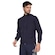 Jaqueta Corta Vento com Capuz Fila Sport - Masculina AZUL ESCURO