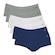 Kit Cuecas Zorba Slip Linea com 6 Peças - Adulto SORTIDA