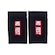 Munhequeira No Rest Wrist Band Beach Tênis Cross Training - Adulto PRETO/VERMELHO