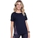 Camiseta Run More Ultracool Fit - Feminina PRETO/ROSA