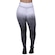 Calça Legging Orbis Fitness Cintura Alta Jacquard Degrade - Feminina BRANCO