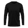 Camiseta Térmica Segunda Pele Rony Versátil Com Proteção Solar Uv 50+ Manga Longa - Masculina PRETO