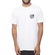 Camiseta Hurley Skull Night SM23 - Masculina BRANCO