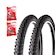 Kit Par de Pneus Levorin Excess Ex Aro 26X1.95 MTB + 2 Câmaras Kenda Nao Se Aplica