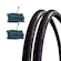 Par de Pneus Pirelli Alpha Speed 700 x 23 + 2 Câmara Kenda 700 Nao Se Aplica