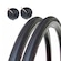 Kit de 1 Par de Pneus Pirelli Corsa Pro Kevlar 700x23 + 2 Câmaras Bico Fino Kenda PRETO