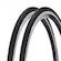 Par de Pneu Pirelli Tornado Alfa 700x25 PRETO