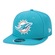 Boné Aba Reta New Era 9Fifty Original Fit Nfl Miami Dolphins - Snapback - Adulto VERDE CLARO