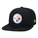 Boné Aba Reta New Era Pittsburgh Steelers 950 Team - Snapback - Adulto PRETO