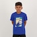 Camiseta Futfanatics Aqui é Brasil - Infantil AZUL