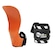 Luvas Palmar Hand Grip Skyhill Competition + Munhequeira Elástica Defend - Adulto LARANJA