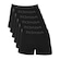 Kit de Cuecas Zorba Boxer Sem Costura Extreme Sport 836 - Adulto - com 6 Unidades PRETO