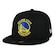 Boné Aba Reta New Era Golden State Warriors 5950 NBA - Fechado - Adulto PRETO