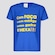 Camiseta Futfanatics Brasil com Raça - Infantil AZUL
