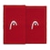 Munhequeira Head 2.5 Grande Logo - 2 Unidades VERMELHO