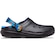 Sandália Crocs Classic Lined Spray Dye Clog - Unissex PRETO