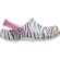 Sandália Crocs Classic Animal Print Clog Kids - Infantil BRANCO