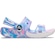 Sandália Crocs Classic Marbled Sandal - Infantil BRANCO/ROSA