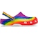 Sandália Crocs Classic Rainbow Dye Clog Rainbow - Unissex Nao Se Aplica